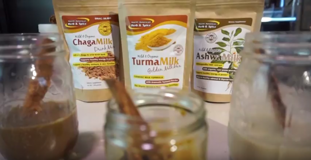 ChagaMilk, TurmaMilk and AshwaMilk packages