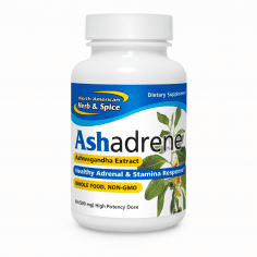 Ashadrene 60 capsules Front Label