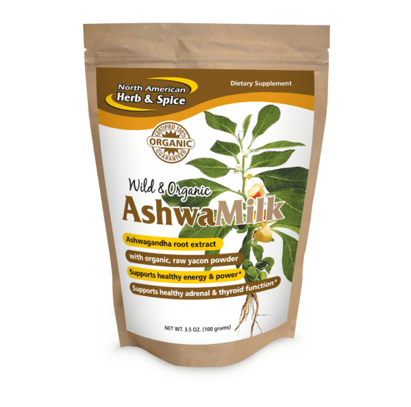 AshwaMilk Front Label