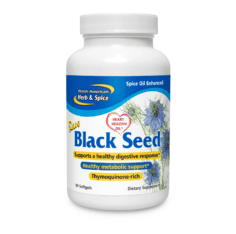 Black Seed 90 Capsules Front Label