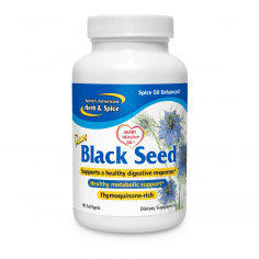 Black Seed 90 Capsules Front Label