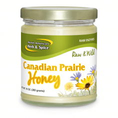 Canadian Prairie Honey 10 oz front label
