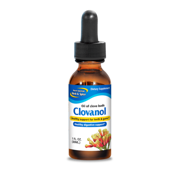 Clovanol 1 fl oz front label