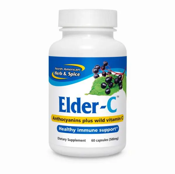 Elder-C 60 count bottle