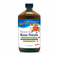 Essence of Rose Petals front label