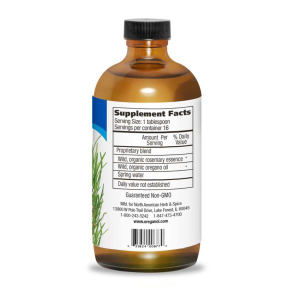 Essence of Rosemary 8oz supplement facts
