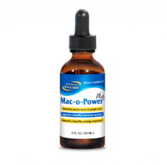 Mac-O-Power Oil 2oz Front Label