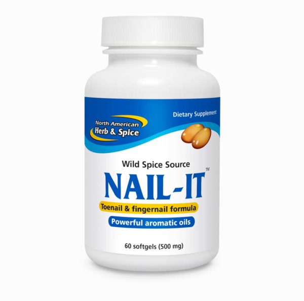 Front of Nail-It 60 count bottle