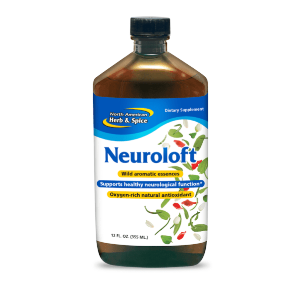 Neuroloft 12 fl oz front label