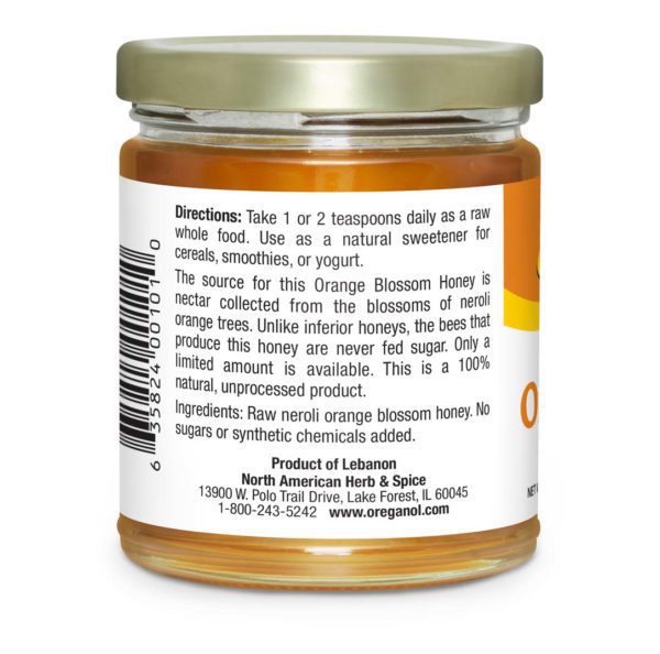 Orange-Honey consumption directions