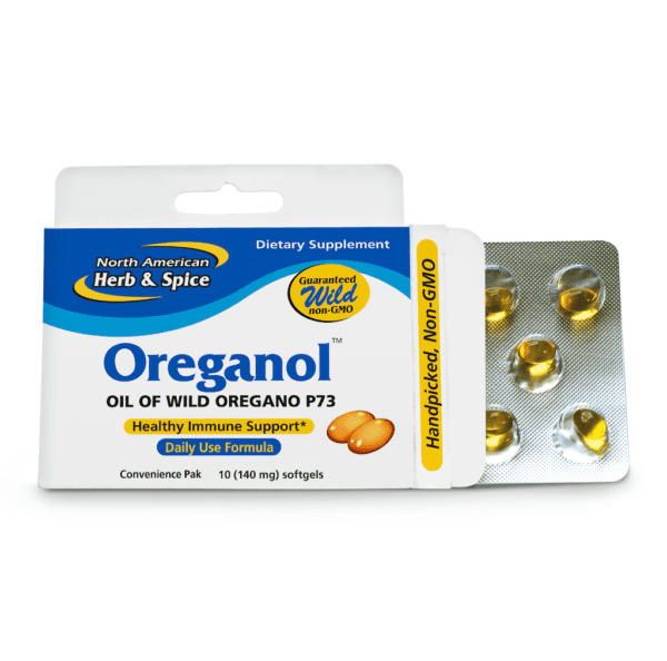 Oregano Oil Pak Front