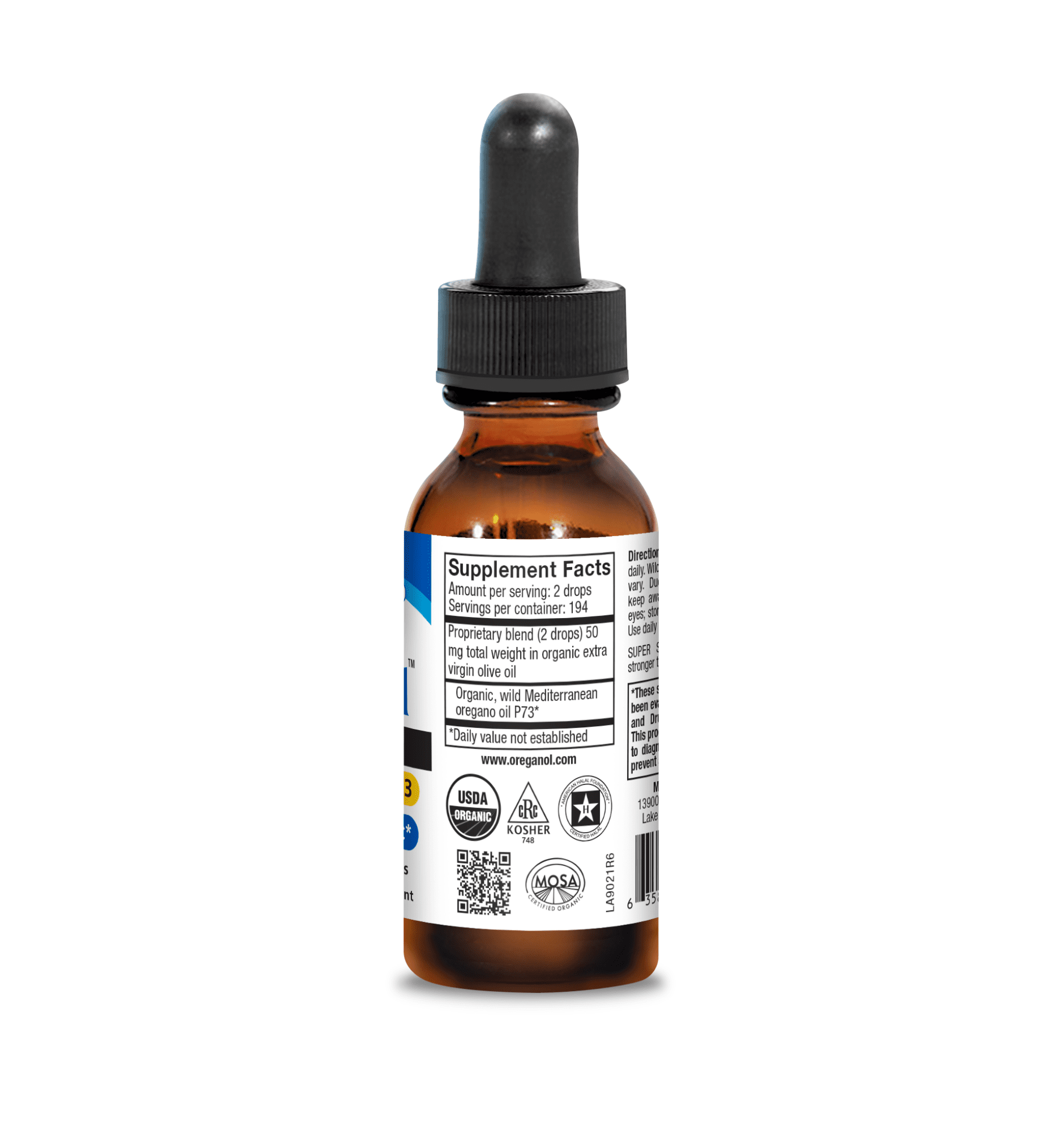 OREGANOL Oil of Oregano's P73 2.9 oz. total (Exp 1/27) + FREE $8 Organic SEEDS