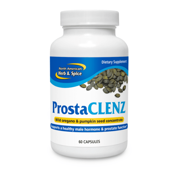 ProstaClenz 60 capsules front label