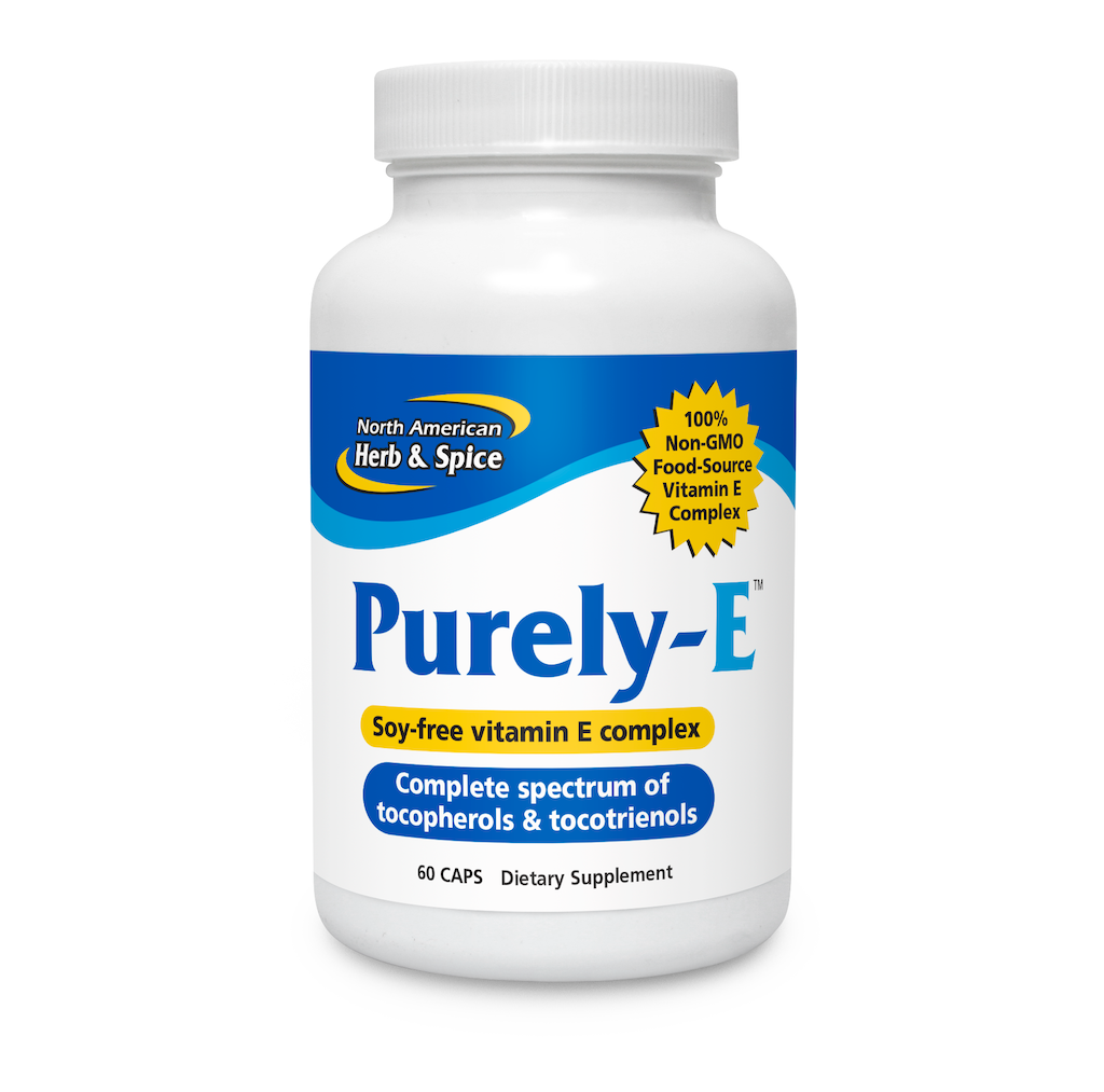 Purely-E capsules front label