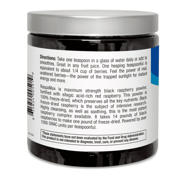 RaspaMax directions label