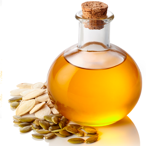 pumpkin seeds and pumpkin oil