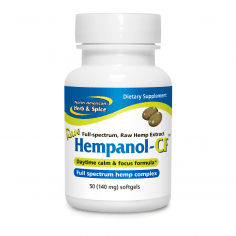Hempanol CF capsule front label