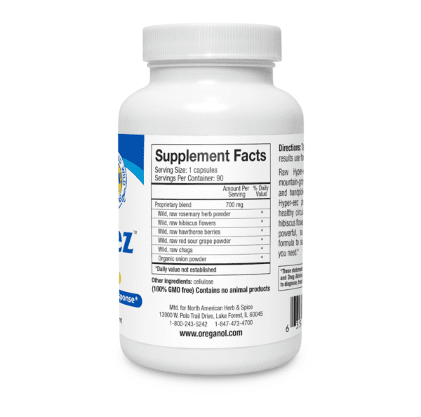 HyperEez supplement label