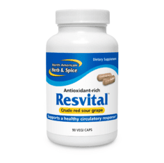 Resvital capsules front label