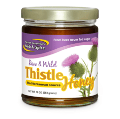 Thistle Honey front label