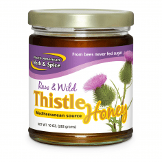 Thistle Honey front label
