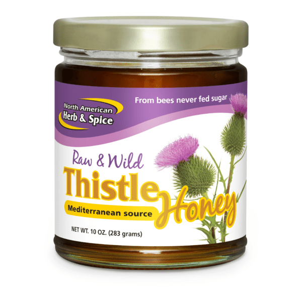 Thistle Honey front label