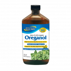 Oreganol juice 12oz front label
