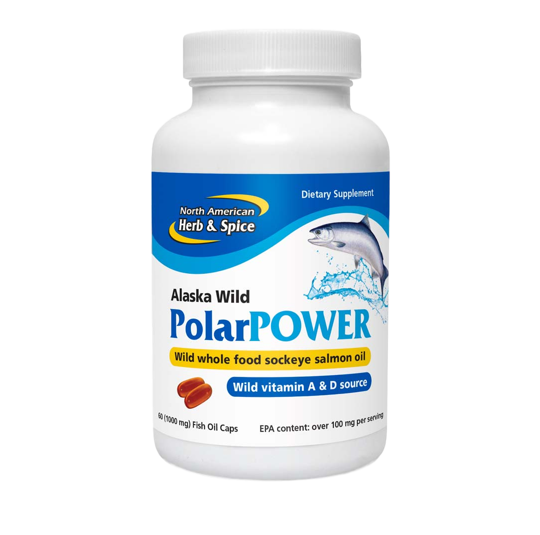 Polar Power 60 count capsules front label