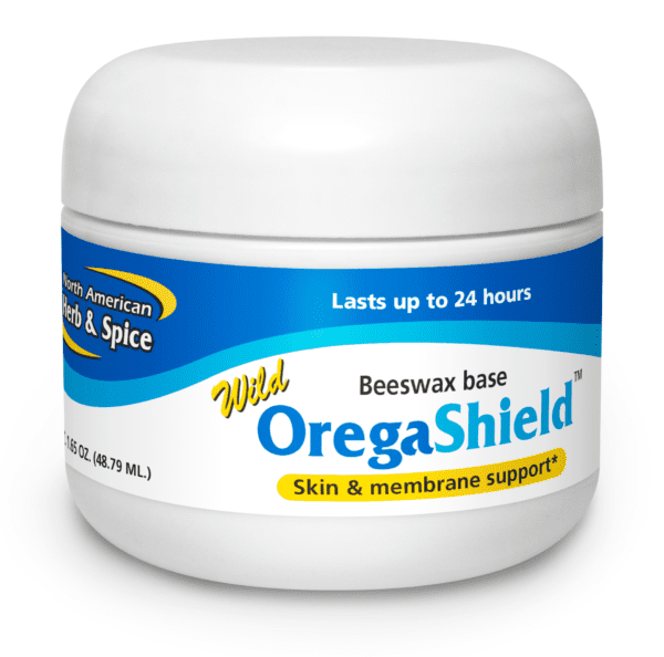 OregaShield front label