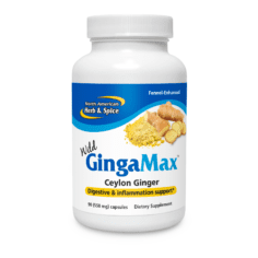GingaMax capsules front label