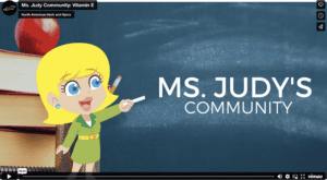 Ms. Judy Community Vitamin E