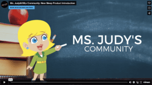 Ms. Judy’s Community New Sleep Product Introduction