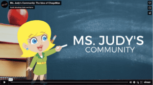 Ms. Judy's Community: The Idea of ChagaMax