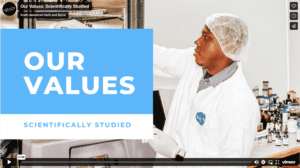Our Values: Scientifically Studied
