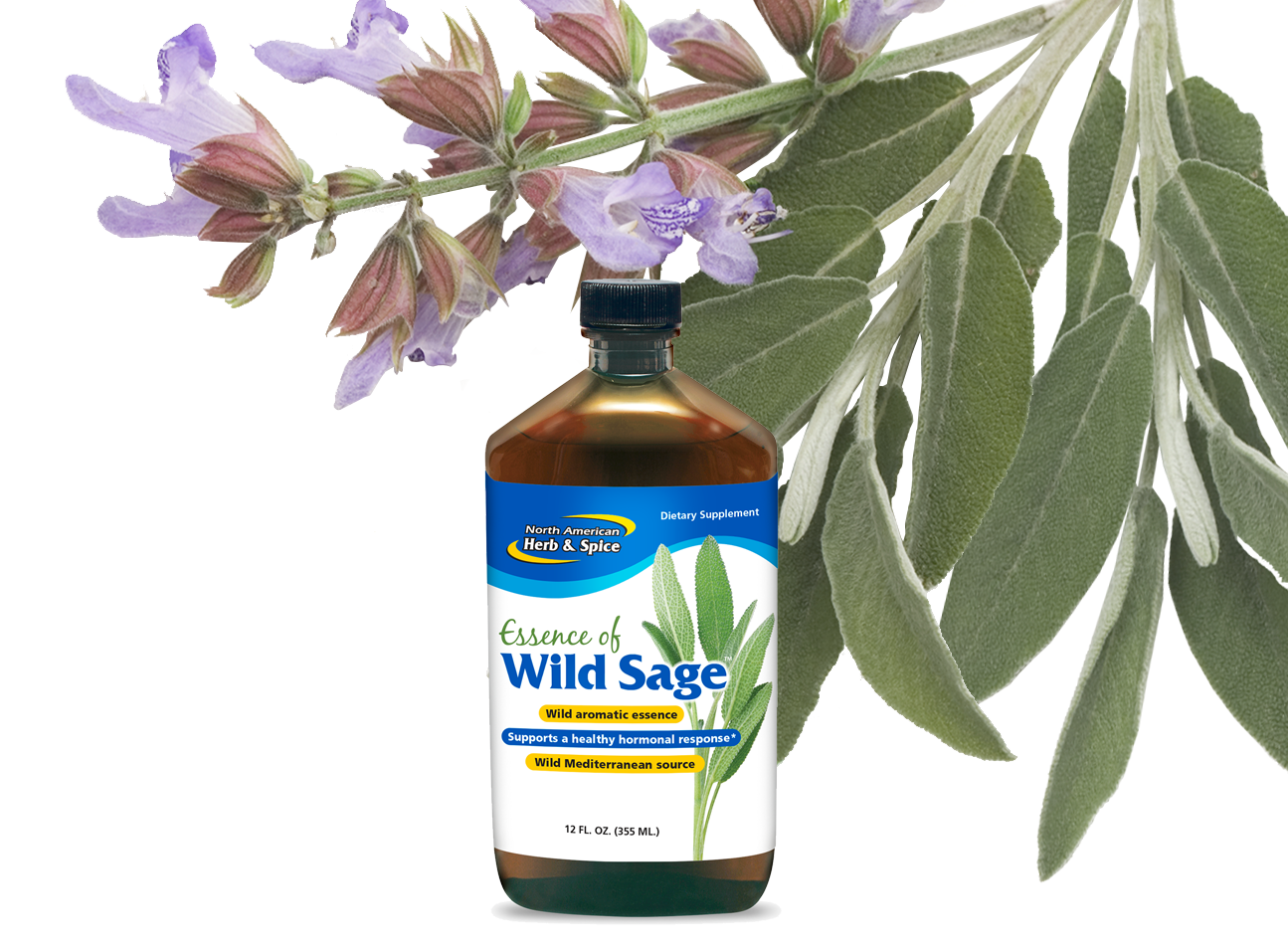 Sage ingredient with Essence of Wild Sage product