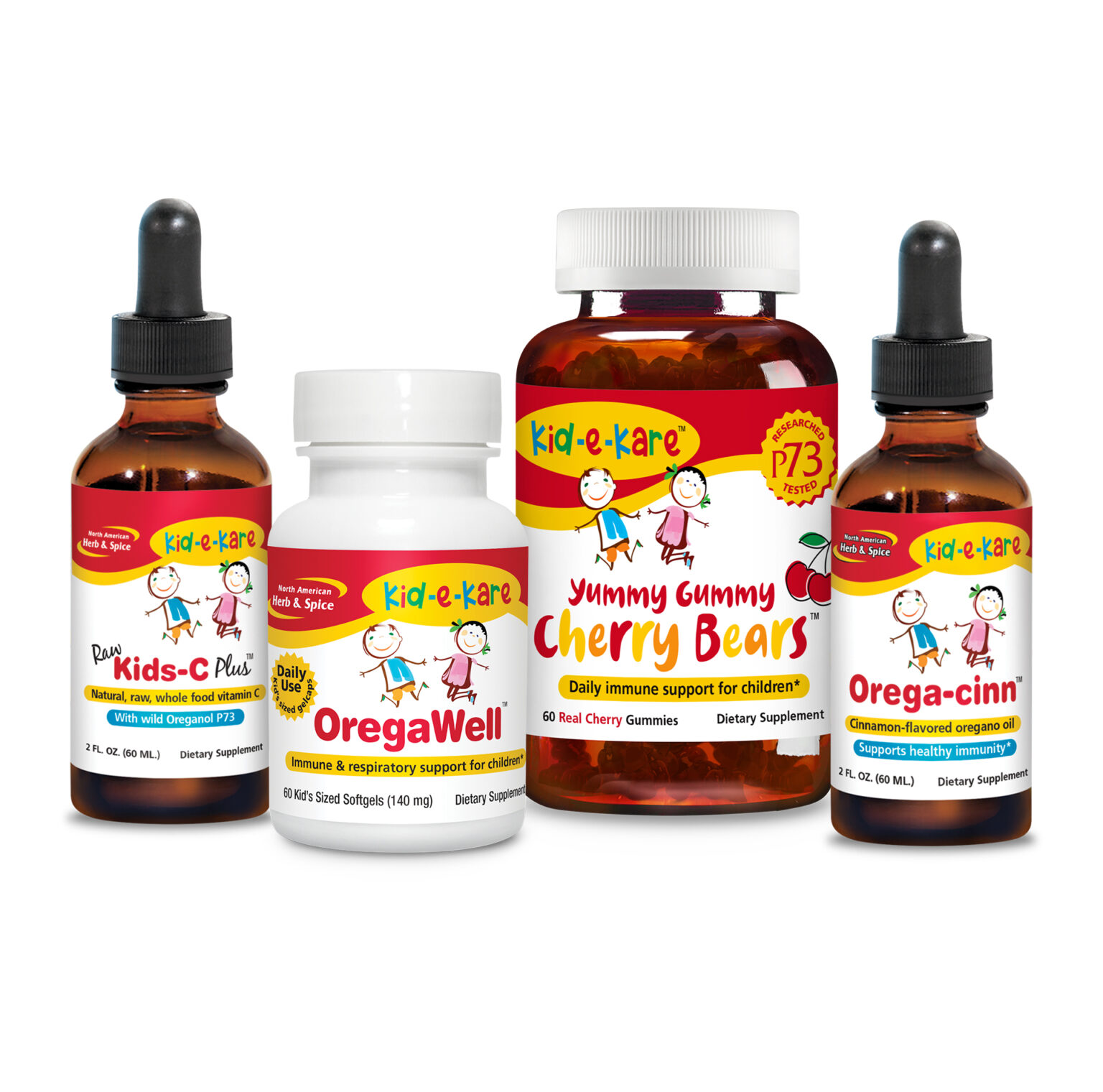 Whole Food Vitamin and Oregano Combo for Children North American Herb & Spice