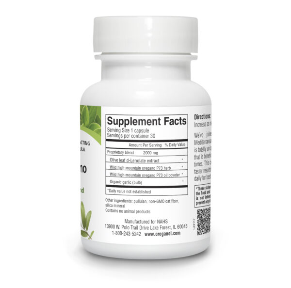 P73 Wild Oregano + d-Linolate Olive Leaf Blend - Image 4