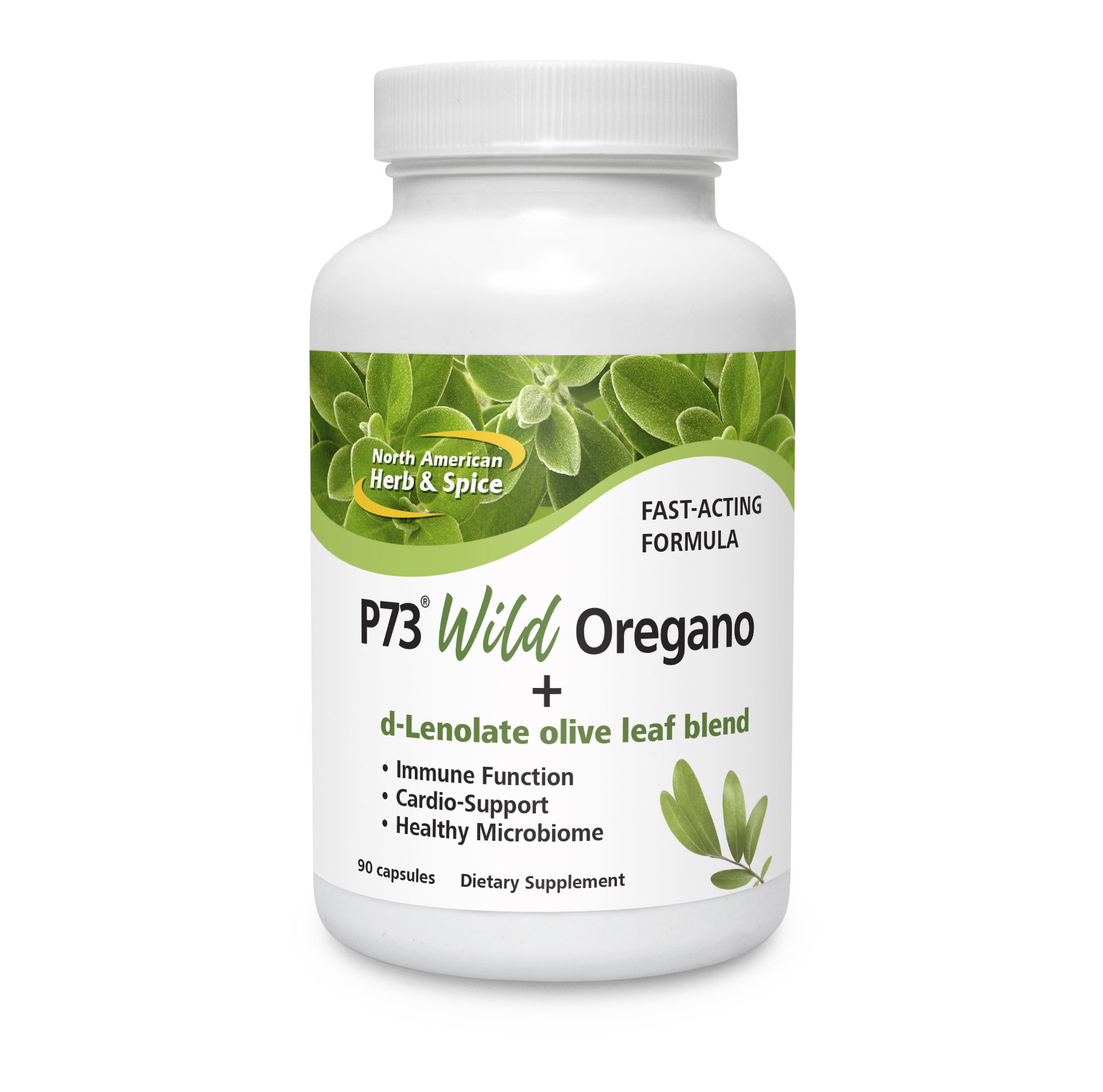 P73 Wild Oregano + d-Lenolate Olive Leaf Blend - North American