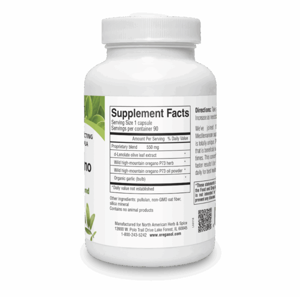P73 Wild Oregano + d-Linolate Olive Leaf Blend - Image 5